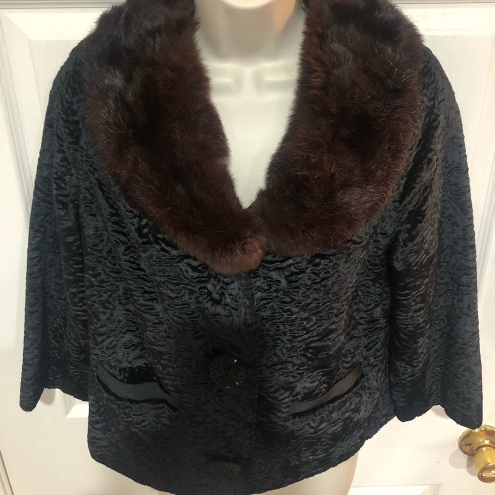 Peck & Peck Persian Lamb Vintage Coat! - Picture 12 of 15
